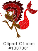Mermaid Clipart #1337381 by lineartestpilot