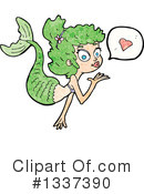 Mermaid Clipart #1337390 by lineartestpilot