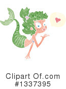 Mermaid Clipart #1337395 by lineartestpilot