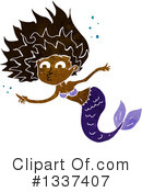 Mermaid Clipart #1337407 by lineartestpilot
