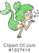 Mermaid Clipart #1337414 by lineartestpilot