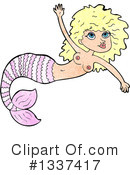 Mermaid Clipart #1337417 by lineartestpilot