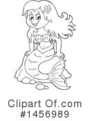Mermaid Clipart #1456989 by visekart