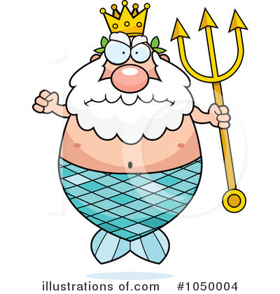 Royalty-Free (RF) Merman Clipart Illustration by Cory Thoman - Stock Sample #1050004