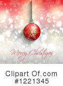 Merry Christmas Clipart #1221345 by KJ Pargeter