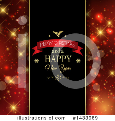 Royalty-Free (RF) Merry Christmas Clipart Illustration by KJ Pargeter - Stock Sample #1433969