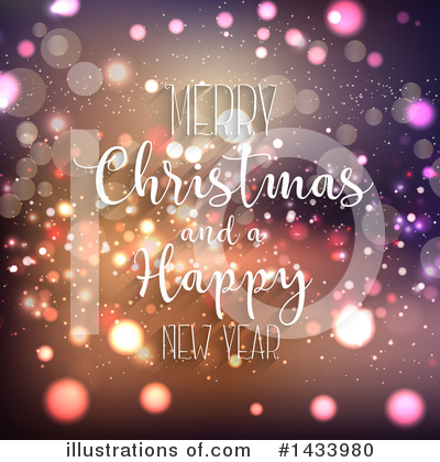 Royalty-Free (RF) Merry Christmas Clipart Illustration by KJ Pargeter - Stock Sample #1433980
