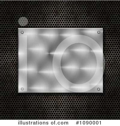 Metal Plaque Clipart #1090001 by KJ Pargeter