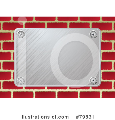 Royalty-Free (RF) Metal Plate Clipart Illustration by michaeltravers - Stock Sample #79831