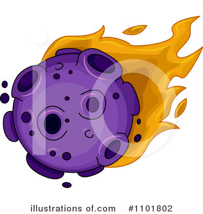 Royalty-Free (RF) Meteor Clipart Illustration by BNP Design Studio - Stock Sample #1101802