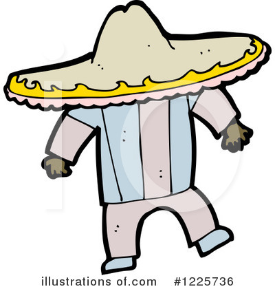 Royalty-Free (RF) Mexican Clipart Illustration by lineartestpilot - Stock Sample #1225736