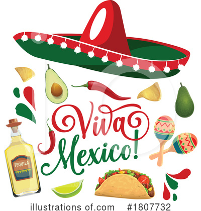 Taco Clipart #1807732 by Vector Tradition SM
