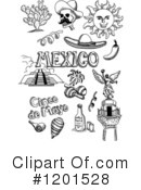 Mexico Clipart #1201528 by David Rey