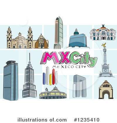Royalty-Free (RF) Mexico Clipart Illustration by David Rey - Stock Sample #1235410