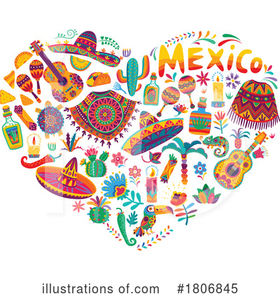 Royalty-Free (RF) Mexico Clipart Illustration by Vector Tradition SM - Stock Sample #1806845