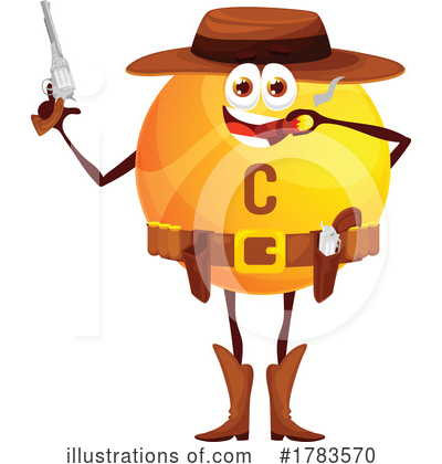 Cowboy Clipart #1783570 by Vector Tradition SM