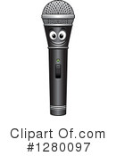 Microphone Clipart #1280097 by Vector Tradition SM