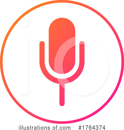 Royalty-Free (RF) Microphone Clipart Illustration by Vector Tradition SM - Stock Sample #1764374