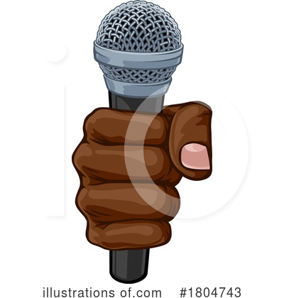 Royalty-Free (RF) Microphone Clipart Illustration by AtStockIllustration - Stock Sample #1804743