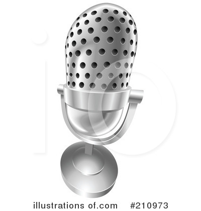 Royalty-Free (RF) Microphone Clipart Illustration by AtStockIllustration - Stock Sample #210973