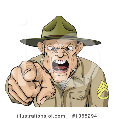 Army Clipart #1065294 by AtStockIllustration