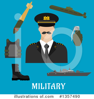 Royalty-Free (RF) Military Clipart Illustration by Vector Tradition SM - Stock Sample #1357490