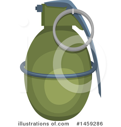 Grenade Clipart #1459286 by Vector Tradition SM