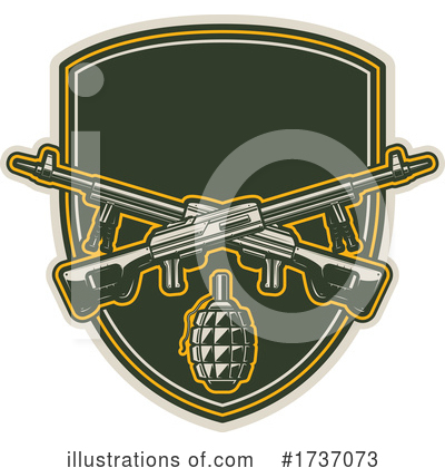 Grenade Clipart #1737073 by Vector Tradition SM