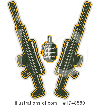 Grenade Clipart #1748580 by Vector Tradition SM