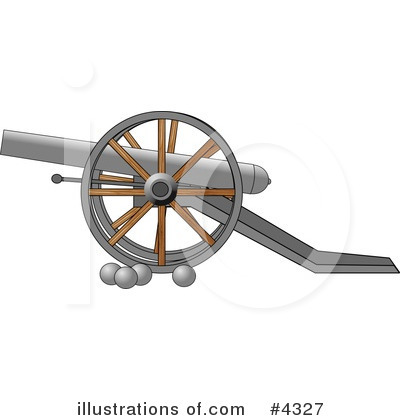 Cannon Clipart #4327 by djart