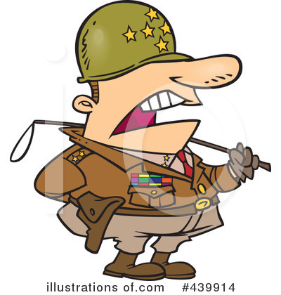 Royalty-Free (RF) Military Clipart Illustration by toonaday - Stock Sample #439914