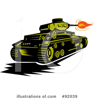 Military Tank Clipart #92039 by patrimonio