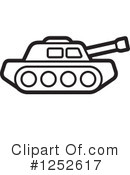 Military Tank Clipart #1252617 by Lal Perera