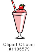 Milkshake Clipart #1106579 by Cartoon Solutions