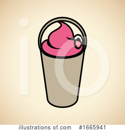 Royalty-Free (RF) Milkshake Clipart Illustration by cidepix - Stock Sample #1665941