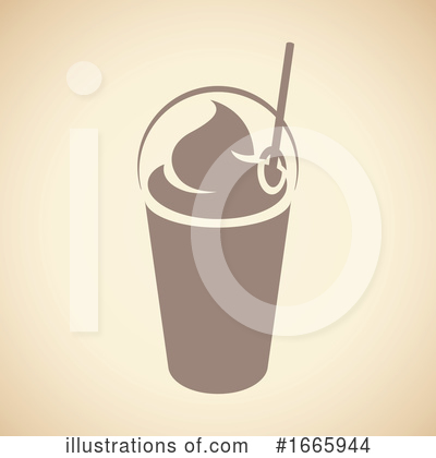 Royalty-Free (RF) Milkshake Clipart Illustration by cidepix - Stock Sample #1665944