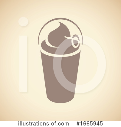 Royalty-Free (RF) Milkshake Clipart Illustration by cidepix - Stock Sample #1665945