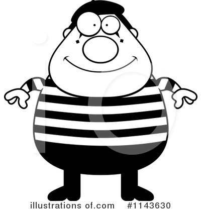 Royalty-Free (RF) Mime Clipart Illustration by Cory Thoman - Stock Sample #1143630