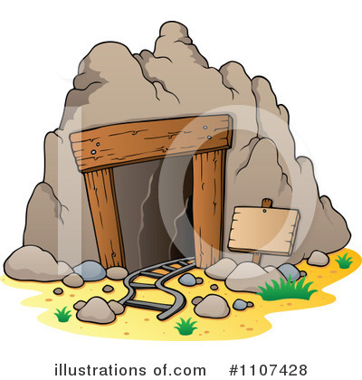 Royalty-Free (RF) Mining Clipart Illustration by visekart - Stock Sample #1107428