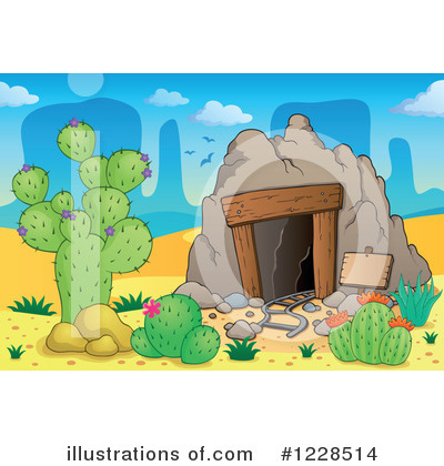 Royalty-Free (RF) Mining Clipart Illustration by visekart - Stock Sample #1228514
