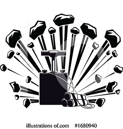 Royalty-Free (RF) Mining Clipart Illustration by Vector Tradition SM - Stock Sample #1680940