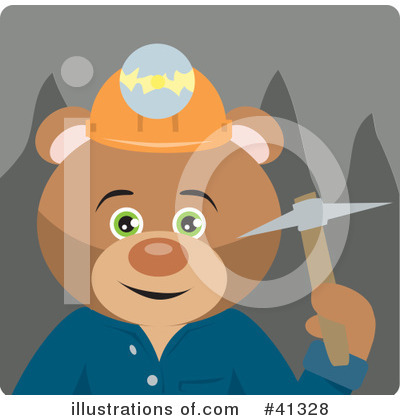 Bear Character Clipart #41328 by Dennis Holmes Designs