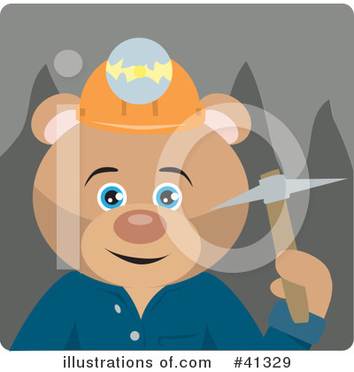 Mining Clipart #41329 by Dennis Holmes Designs