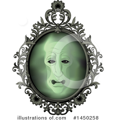 Royalty-Free (RF) Mirror Clipart Illustration by Pushkin - Stock Sample #1450258