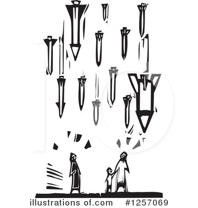 Royalty-Free (RF) Missiles Clipart Illustration by xunantunich - Stock Sample #1257069