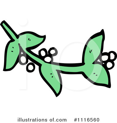 Mistletoe Clipart #1116560 by lineartestpilot