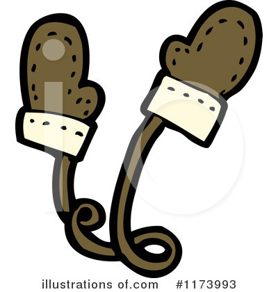 Royalty-Free (RF) Mittens Clipart Illustration by lineartestpilot - Stock Sample #1173993