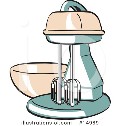 Royalty-Free (RF) Mixer Clipart Illustration by Andy Nortnik - Stock Sample #14989