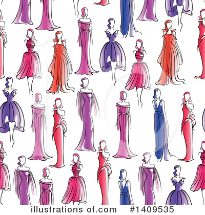 Royalty-Free (RF) Model Clipart Illustration by Vector Tradition SM - Stock Sample #1409535