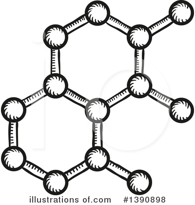 Royalty-Free (RF) Molecule Clipart Illustration by Vector Tradition SM - Stock Sample #1390898